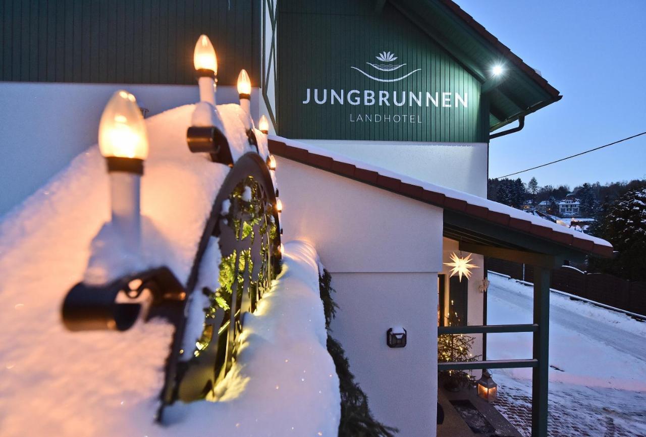 Landhotel Jungbrunnen Bad Brambach Exterior foto