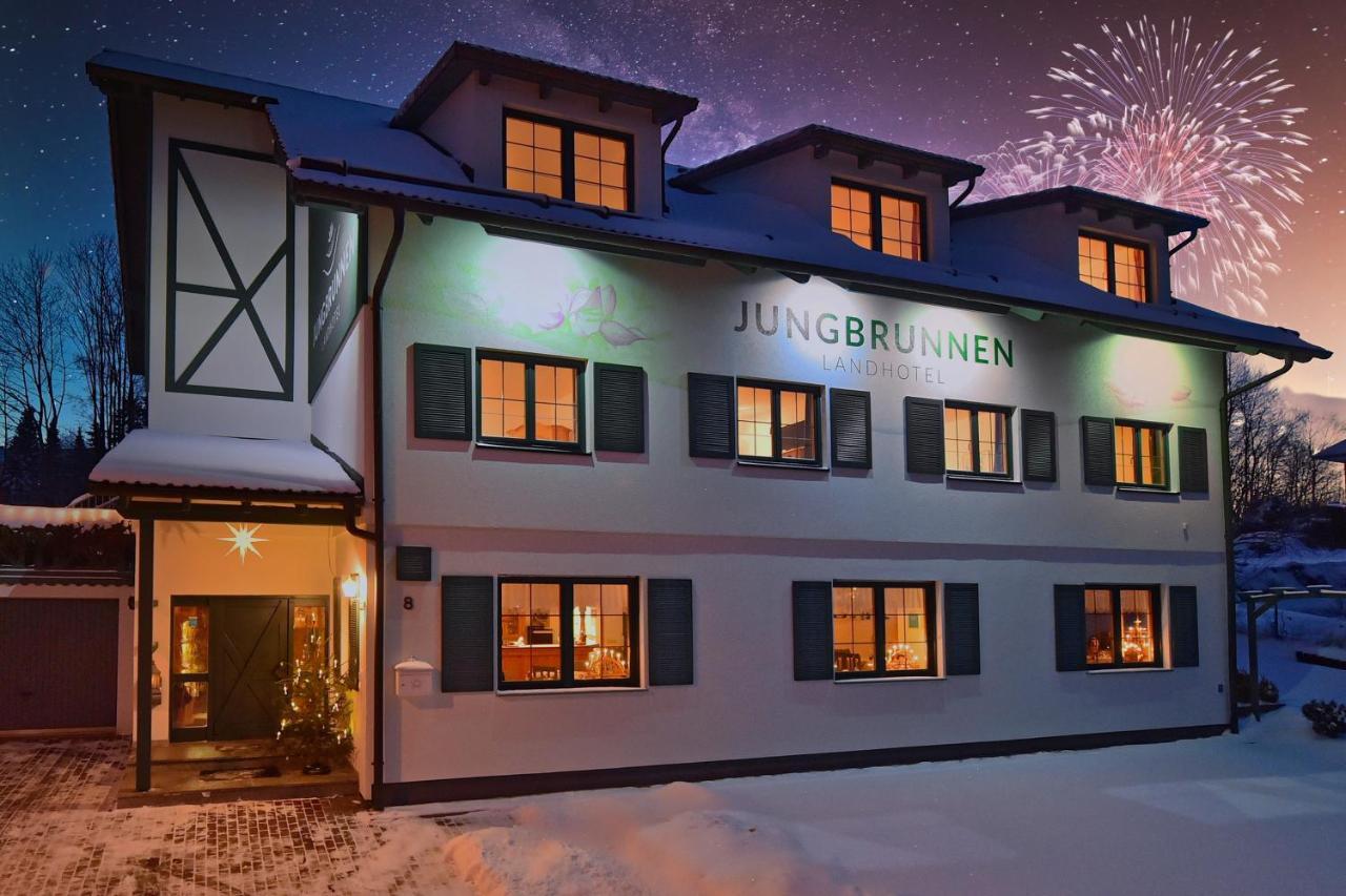 Landhotel Jungbrunnen Bad Brambach Exterior foto
